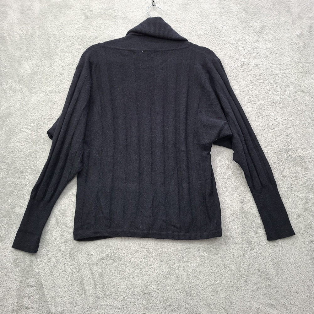 Renée Tener Jeanne Pierre Quiet Luxury Angora Wool Sweater Women's S Cozycore - Picture 2 of 8